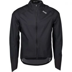 Vestes Vélo POC HAVEN RAIN JACKET URANIUM BLACK 22 Noir