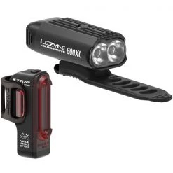 Lampes Vélo LEZYNE MICRO DRIVE 600XL / STRIP PAIR 22 Noir