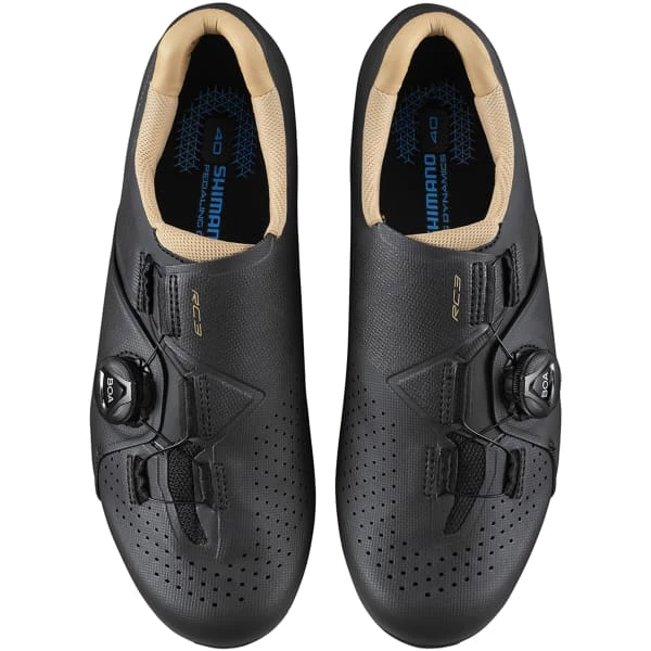 Chaussures Vélo Route SHIMANO RC300 W BLACK 22 Noir 5 Chaussures Vélo Route SHIMANO RC300 W BLACK 22 Noir – Image 3