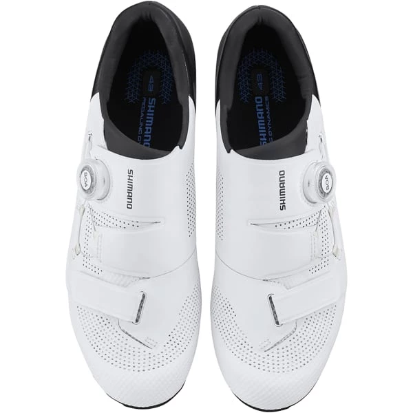 Chaussures Vélo Route SHIMANO RC502 WHITE 22 Blanc / Noir 4 Chaussures Vélo Route SHIMANO RC502 WHITE 22 Blanc / Noir – Image 2