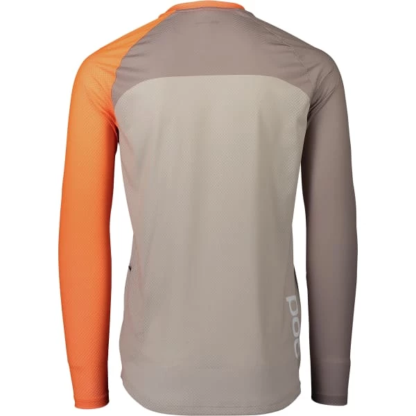 Maillots Vélo POC MTB PURE LS JERSEY ZINK ORANGE/MOONSTONE GREY/LT SANDSTONE BEIGE 21 Beige / Marron / Orange 5 Maillots Vélo POC MTB PURE LS JERSEY ZINK ORANGE/MOONSTONE GREY/LT SANDSTONE BEIGE 21 Beige / Marron / Orange – Image 3